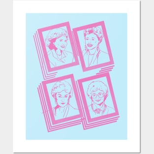 Golden Girls \/\/ Vintage Design Style Posters and Art